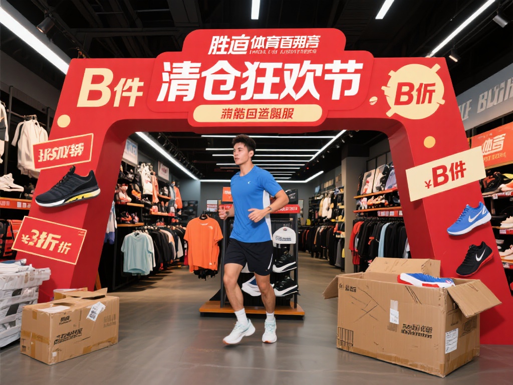 胜道体育B品清仓狂欢节，运动爱好者不容错过！ (胜道体育B品清仓狂欢节，运动爱好者抢购盛宴不容错过！）