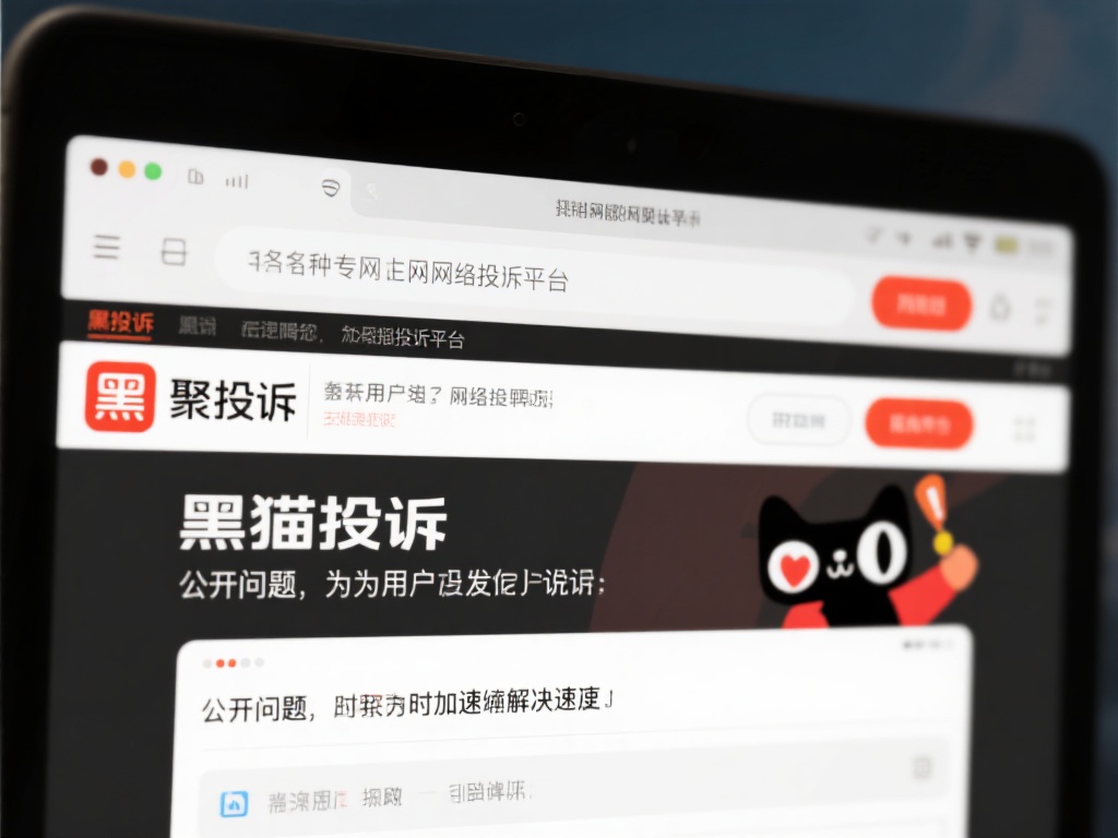网络投诉平台：一些专门的网络投诉渠道，如“黑猫投诉