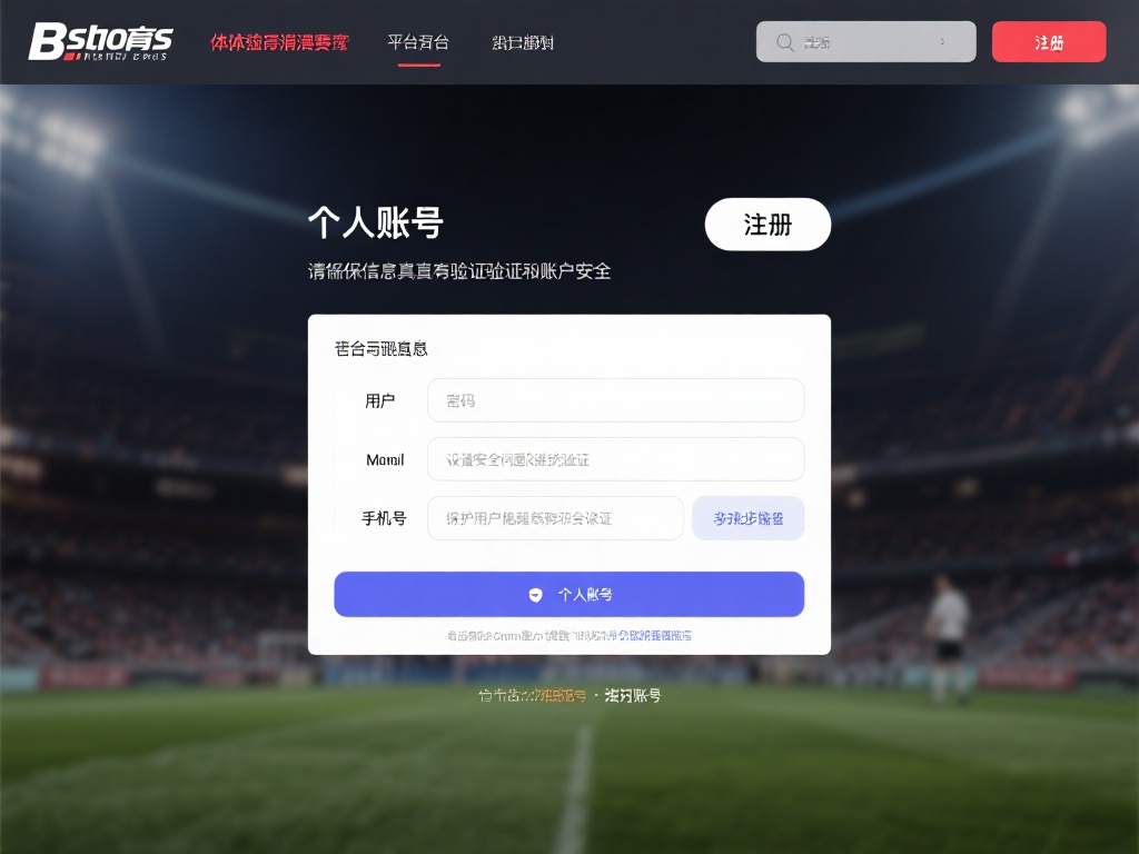 想要在b体育上体验下注的乐趣，首先需要创建一个个人